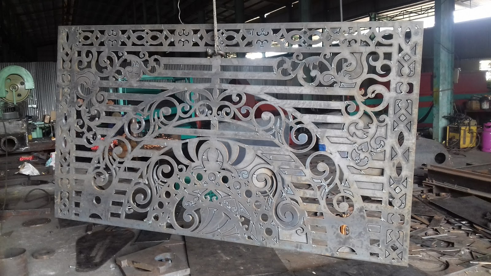 Kim loại tấm cắt bằng Laser – Xu hướng trang trí nội thất mới